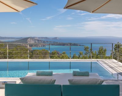 Can Romero, villa avec vue mer à Ibiza, Es Cubells