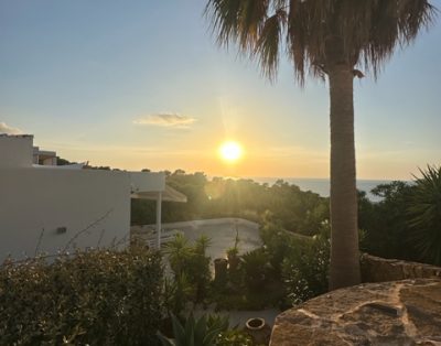 Can Uno, villa con vistas al mar en Ibiza, Cala Vadella