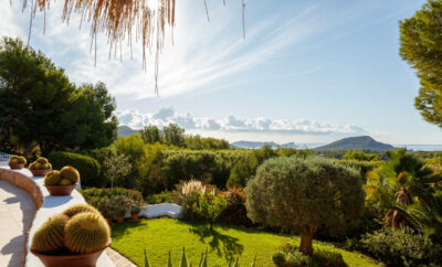Can Devall, luxury villa with pool in Ibiza, Cala Jondal